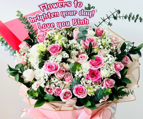 Gửi hoa về hồ chí minh