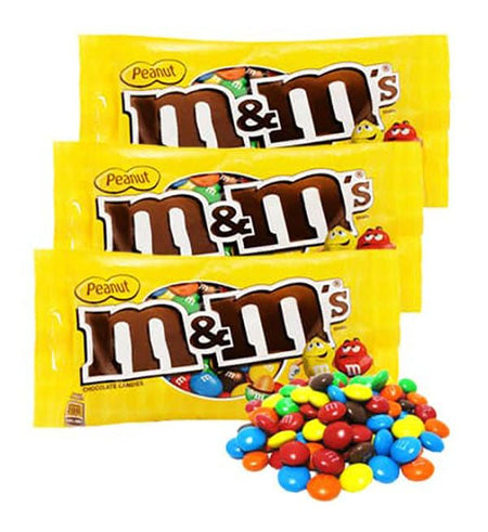 3 Túi Socola Đậu Phộng M&M - Gửi Hoa Về Việt Nam
