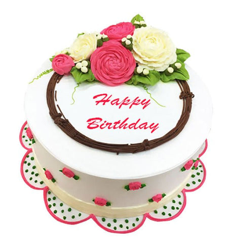 Bánh Kem Sinh Nhật 01 - Gửi Hoa Về Việt Nam