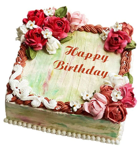 Bánh Kem Sinh Nhật 52 - Gửi Hoa Về Việt Nam