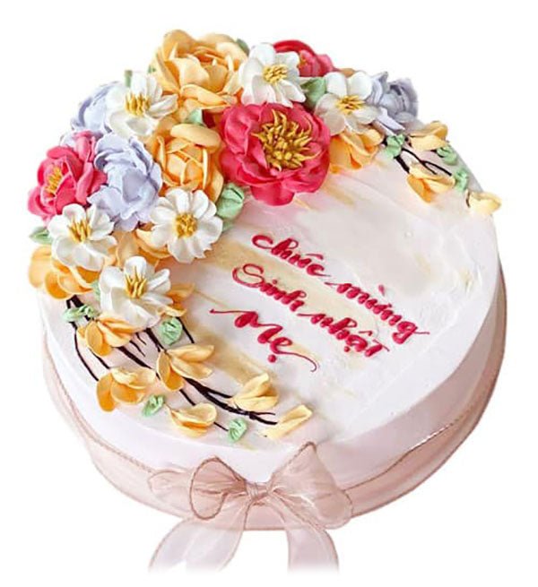 Bánh Kem Sinh Nhật 58 - Gửi Hoa Về Việt Nam