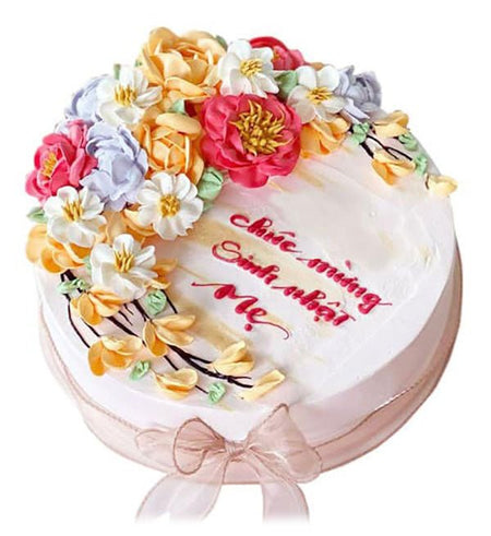 Bánh Kem Sinh Nhật 58 - Gửi Hoa Về Việt Nam