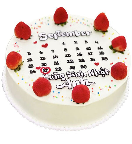 Bánh Kem Trái Cây 26 - Gửi Hoa Về Việt Nam