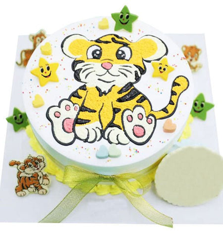 Bánh Kem Tuổi Dần 01 - Gửi Hoa Về Việt Nam