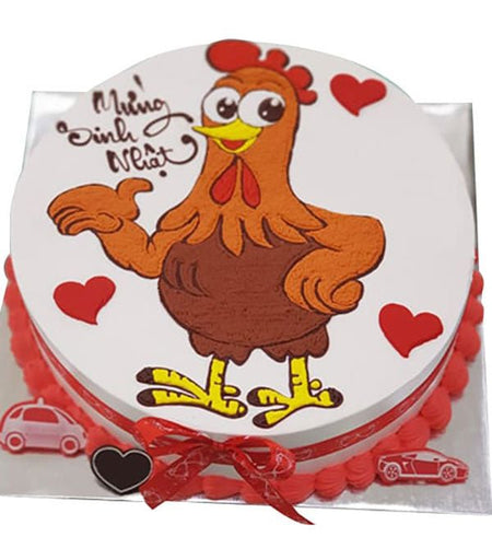 Bánh Kem Tuổi Dậu 01 - Gửi Hoa Về Việt Nam