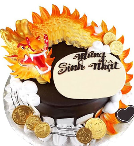 Bánh Kem Tuổi Thìn 01 - Gửi Hoa Về Việt Nam