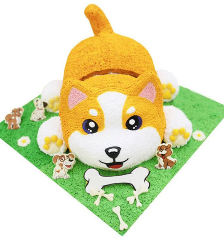 Bánh Kem Tuổi Tuất 02 - Gửi Hoa Về Việt Nam