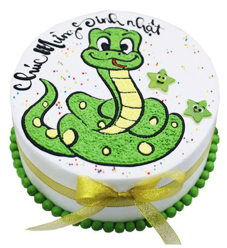 Bánh Kem Tuổi Tỵ 02 - Gửi Hoa Về Việt Nam