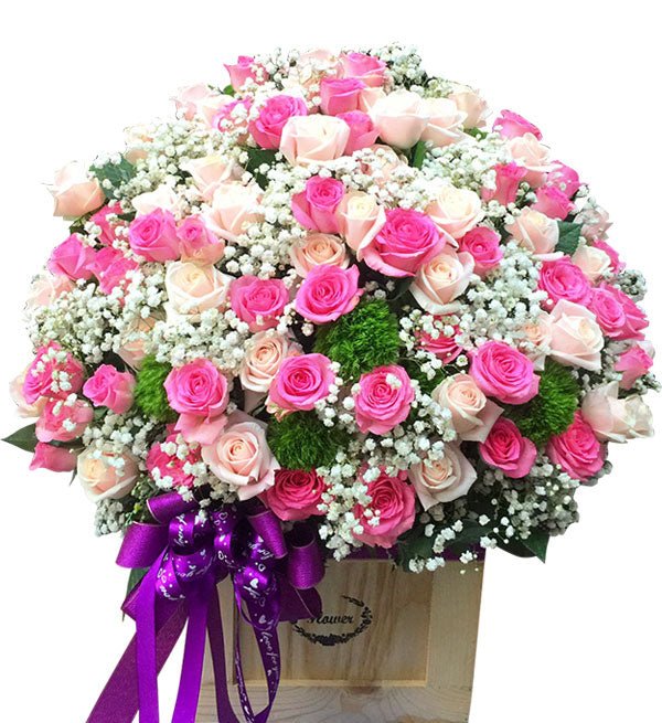 Giỏ Hoa Kỷ Niệm 04 - Gửi Hoa Về Việt Nam