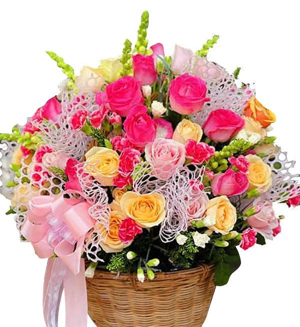 Giỏ Hoa Kỷ Niệm 20 - Gửi Hoa Về Việt Nam