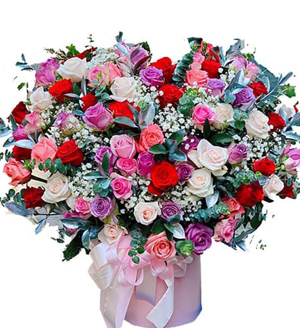 Giỏ Hoa Kỷ Niệm 27 - Gửi Hoa Về Việt Nam