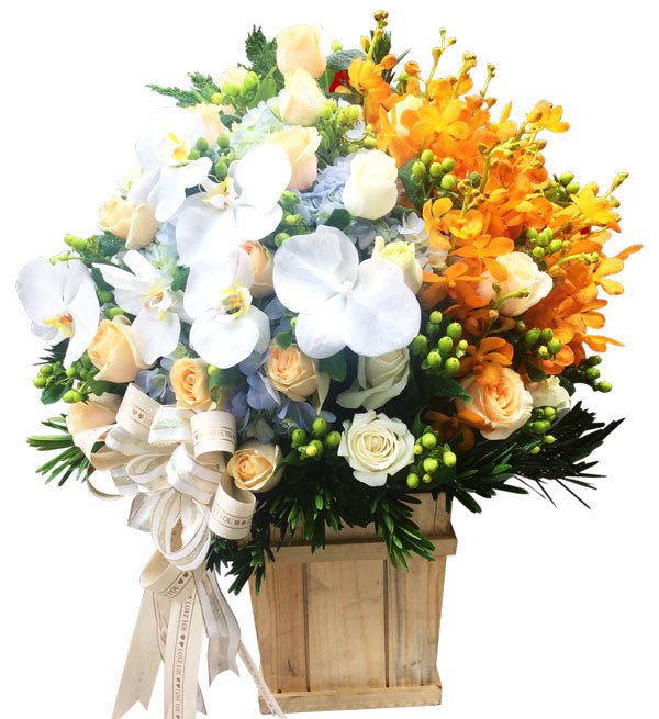 Giỏ Hoa Kỷ Niệm 28 - Gửi Hoa Về Việt Nam