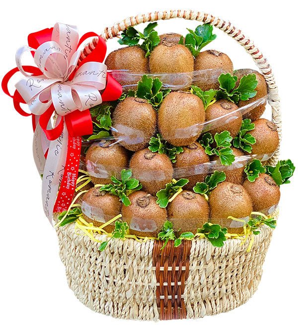Giỏ Kiwi Nhập Khẩu - Gửi Hoa Về Việt Nam