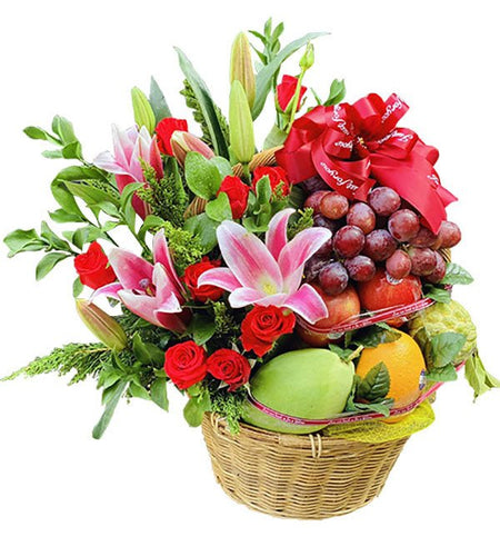 Giỏ Trái Cây Đặc Biệt 02 - Gửi Hoa Về Việt Nam