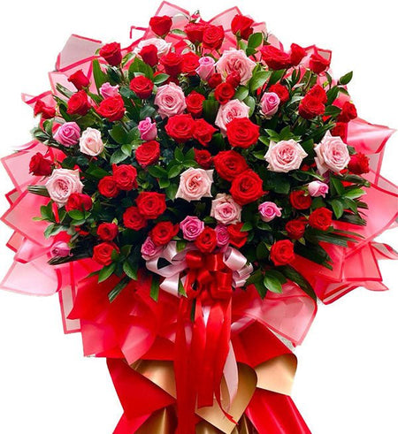 Kệ Hoa Khai Trương 02 - Gửi Hoa Về Việt Nam