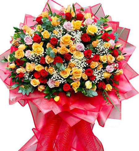 Kệ Hoa Khai Trương 05 - Gửi Hoa Về Việt Nam