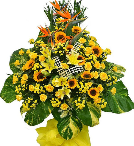 Kệ Hoa Khai Trương 17 - Gửi Hoa Về Việt Nam