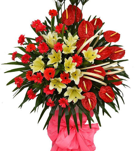 Kệ Hoa Khai Trương 19 - Gửi Hoa Về Việt Nam