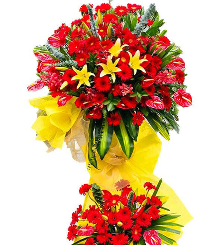 Kệ Hoa Khai Trương 21 - Gửi Hoa Về Việt Nam