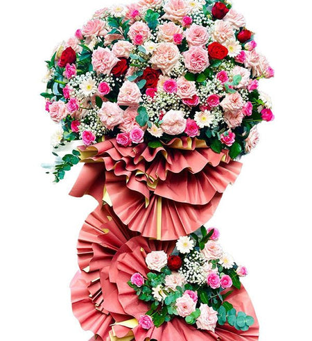 Kệ Hoa Khai Trương 23 - Gửi Hoa Về Việt Nam