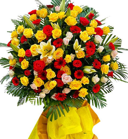 Kệ Hoa Khai Trương 29 - Gửi Hoa Về Việt Nam