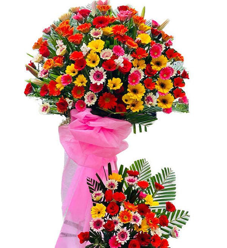 Kệ Hoa Khai Trương 30 - Gửi Hoa Về Việt Nam