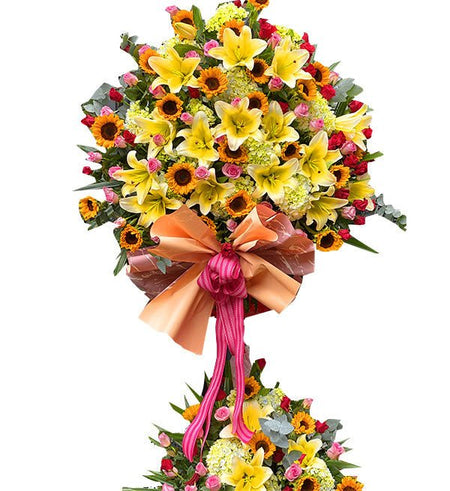 Kệ Hoa Khai Trương 33 - Gửi Hoa Về Việt Nam