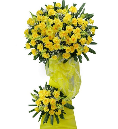 Kệ Hoa Khai Trương 37 - Gửi Hoa Về Việt Nam