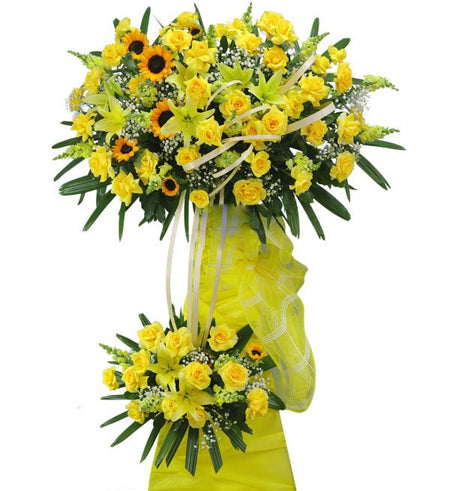 Kệ Hoa Khai Trương 39 - Gửi Hoa Về Việt Nam