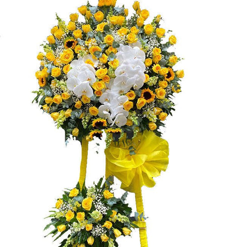 Kệ Hoa Khai Trương 43 - Gửi Hoa Về Việt Nam