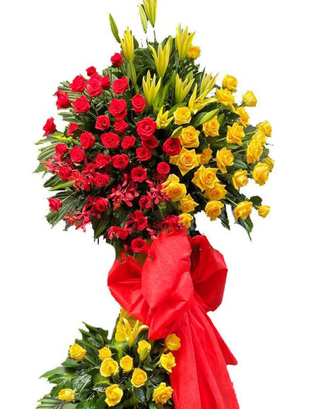 Kệ Hoa Khai Trương 44 - Gửi Hoa Về Việt Nam