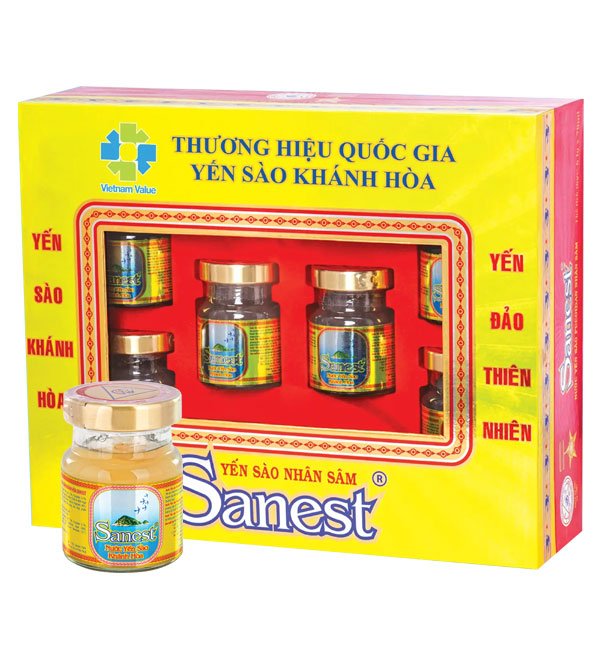 Nước Yến Sào Khánh Hòa Fucoidan Nhân Sâm - Gửi Hoa Về Việt Nam