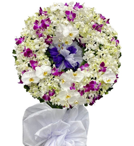 Vòng Hoa Chia Buồn 01 - Gửi Hoa Về Việt Nam