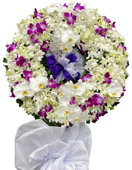 Vòng Hoa Chia Buồn 01 - Gửi Hoa Về Việt Nam