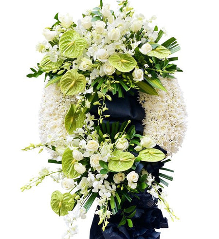 Vòng Hoa Chia Buồn 05 - Gửi Hoa Về Việt Nam