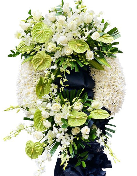 Vòng Hoa Chia Buồn 05 - Gửi Hoa Về Việt Nam