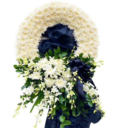 Vòng Hoa Chia Buồn 09 - Gửi Hoa Về Việt Nam