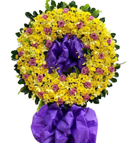 Vòng Hoa Chia Buồn 18 - Gửi Hoa Về Việt Nam