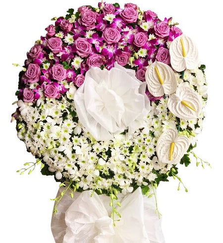 Vòng Hoa Chia Buồn 27 - Gửi Hoa Về Việt Nam