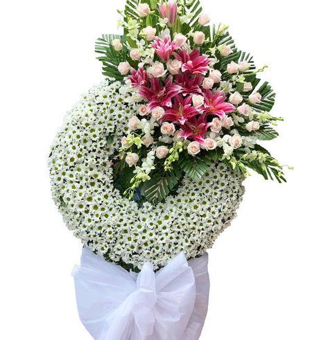 Vòng Hoa Chia Buồn 28 - Gửi Hoa Về Việt Nam