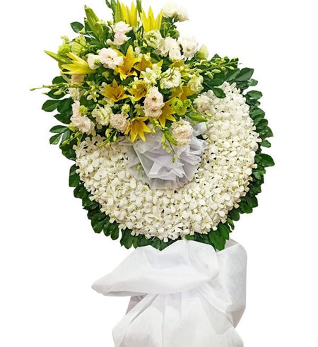 Vòng Hoa Chia Buồn 30 - Gửi Hoa Về Việt Nam