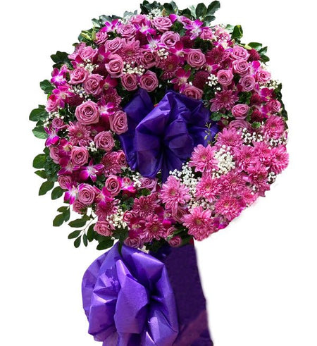 Vòng Hoa Chia Buồn 32 - Gửi Hoa Về Việt Nam