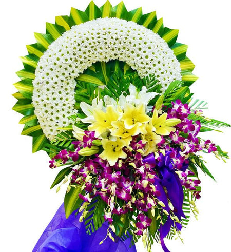 Vòng Hoa Chia Buồn 37 - Gửi Hoa Về Việt Nam