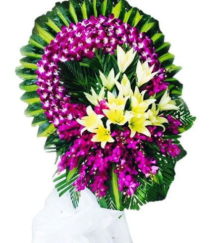 Vòng Hoa Chia Buồn 39 - Gửi Hoa Về Việt Nam