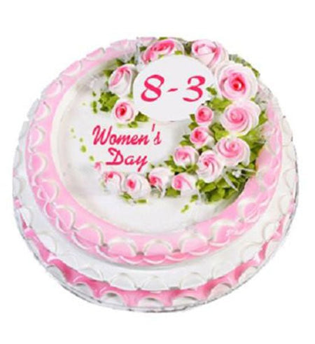 Bánh Kem 8 Tháng 3 Mẫu 05 - Gửi Hoa Về Việt Nam