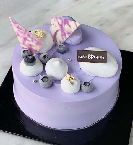 Bánh Kem Baskin Robbins Hello Purple - Gửi Hoa Về Việt Nam
