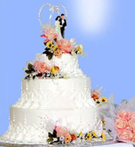 Bánh Kem Cưới 01 - Gửi Hoa Về Việt Nam