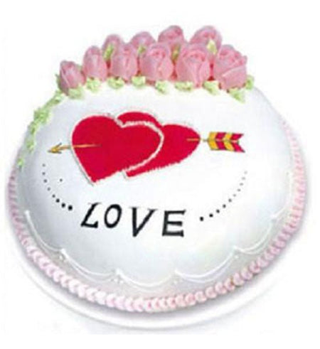 Bánh Kem Valentine 02 - Gửi Hoa Về Việt Nam