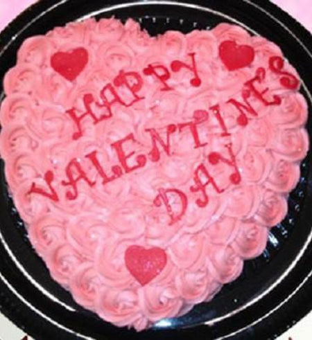 Bánh Kem Valentine 03 - Gửi Hoa Về Việt Nam