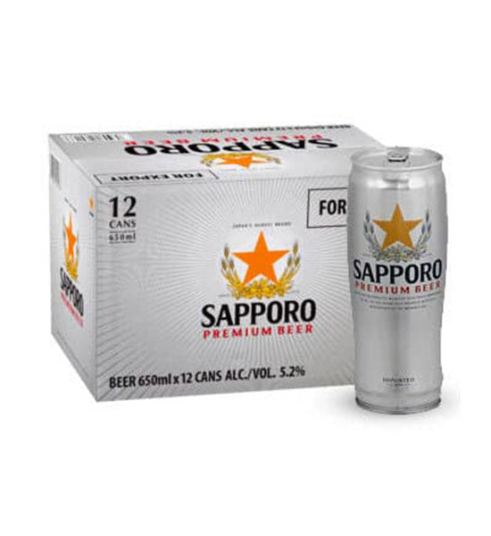 Bia Sapporo lon 650ml